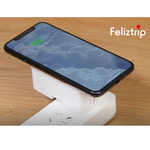 Feliztrip  2合1多國用旅行USB插座連無線充電器 (1件)